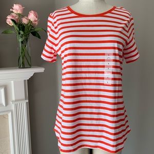 Old Navy Red and White striped Shirt with tags